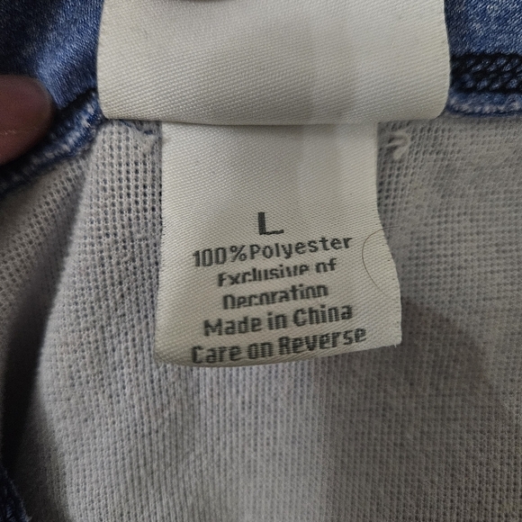 Florida Gators Blue 1/4 Zip Long Sleeve Athletic Pullover Size L - Picture 11 of 15